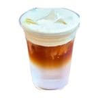 Best Black Tea Mixed with Coconut & Sea Salt Mousse on Top 轻芝红茶椰青 in San Francisco, CA